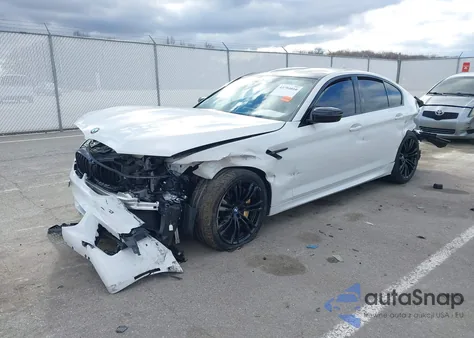 2020 BMW M5 Competition из США, поврежденный, VIN WBSJF0C06LCD98747